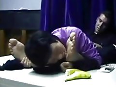 Trung Quốc milf thờ tỷ feet